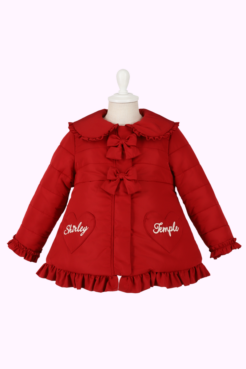 ハートポケットリボン付きタフタコート(Toddler) – Shirley Temple ...