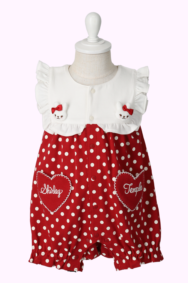 うさぎハートポケットロンパース(Baby) – Shirley Temple Online Store