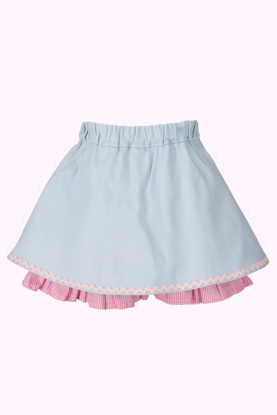 チェリーギンガムフリルパンツ付きスカート（Toddler）