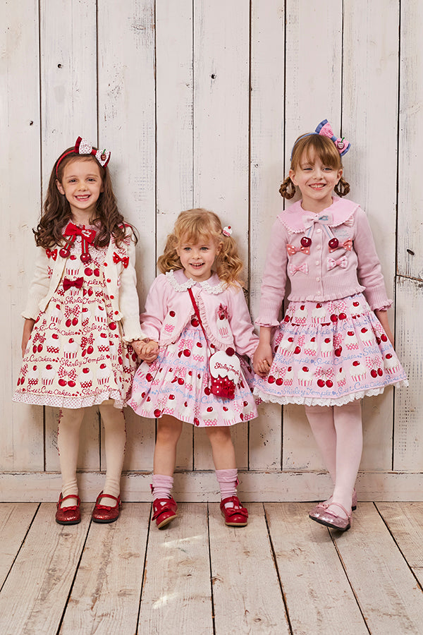 【新品タグ付き】シャーリーテンプル　80 ワンピース　スウィートカップケーキ ☆新品タグ付き☆シャーリーテンプル ワンピース 80 新品】シャーリー