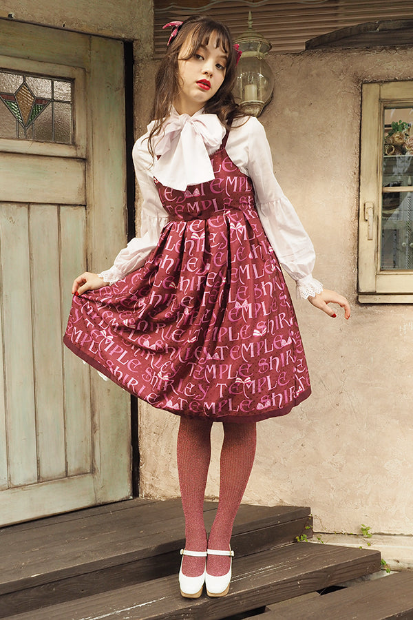 ロゴプリントジャンパースカート（Ladies） – Shirley Temple Online Store